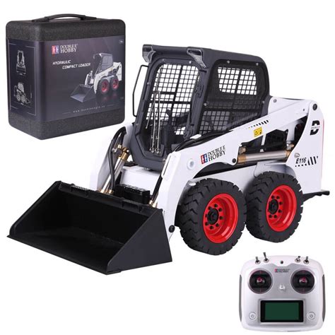 rc hydraulic skid steer loader|remote operated skid steer.